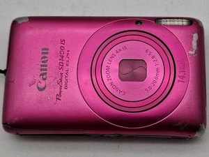 Canon PowerShot Digital ELPH SD1400 IS, 14.1MP Digital Camera - Untested - Picture 1 of 9