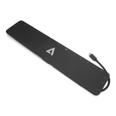 V7 DOCKUCPT01 Docking Station - for Desktop PC/Notebook/Monitor - Yes - SD, micr - Image 1 of 4