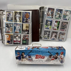 2012 Topps MLB Baseball komplettes Hobby Set mit Box + 231 gemischte Baseball in Ordnern - Bild 1 von 24