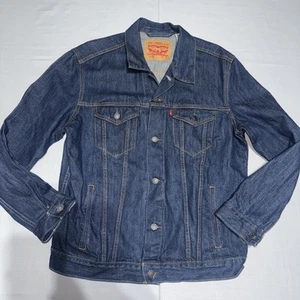 Chaqueta vaquera de camionero Levi's 72334 para hombre azul oscuro lavado talla X-grande - Imagen 1 de 6