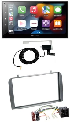 Pioneer MP3 USB Bluetooth DAB 2DIN Autoradio für Alfa Romeo GT 147 00-10 anthraz - Bild 1 von 4