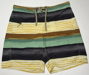 Patagonia Boardshorts Herren 35 Schwimmen 9" Schrittlänge Outdoor leichte Streifen gebraucht, in einwandfreiem Zustand - Bild 1 von 5