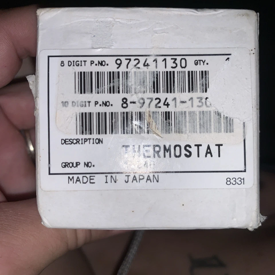 2001 - 2020 LB7 LBZ LMM LML L5P 6.6L 通用雪佛兰 Duramax 恒温器套装 (2267) — 第 1/4 张图片