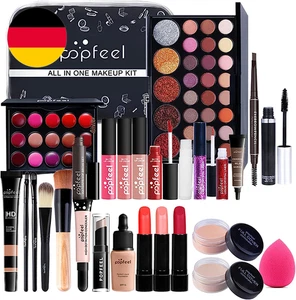 Schminke Set Profi Make up Set Teenager Mädchen Schminkkoffer Kosmetische Makeup - Bild 1 von 12