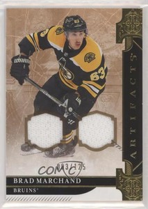 2019-20 Upper Deck Artifacts Stars Gold Material /125 Brad Marchand #116
