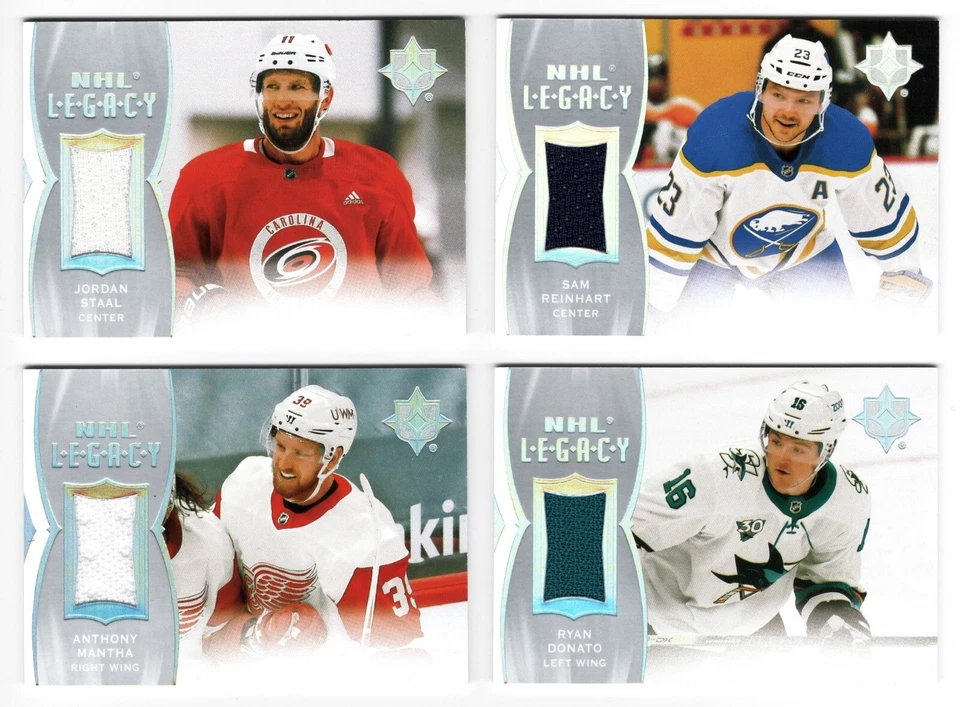 2020-21 Ultimate Collection NHL Legacy Relics Jersey Pick From List !! - Image 1 of 1