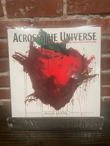 VARIOUS ARTISTS: Across the Universe 3LP IVC Edition Red White Blue Vinyl - Picture 1 of 2