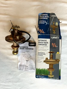 Orbit 57034 Automatic Brass Valve Converter, 3/4" - Picture 1 of 6