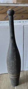 22” Indian Club Antique,black, split, all original, wood - Picture 1 of 4