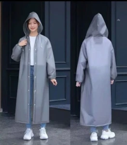 waterproof raincoat women hooded multifunctional - Picture 1 of 11