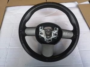 BMW MINI COOPER ONE S R50 R52 R53 - VOLANTE CUERO 3 RADIOS 2001-2008 - Imagen 1 de 13