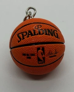 Brand New Spalding Basketball Keychain Ring New Spalding Basketball - Picture 1 of 2
