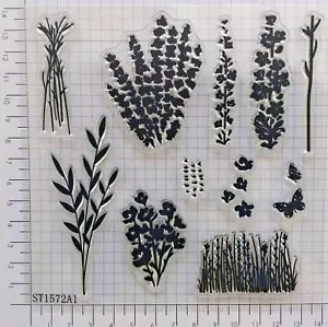 Stempel und Stanzen Set Painted Lavender Neu a - Bild 1 von 2