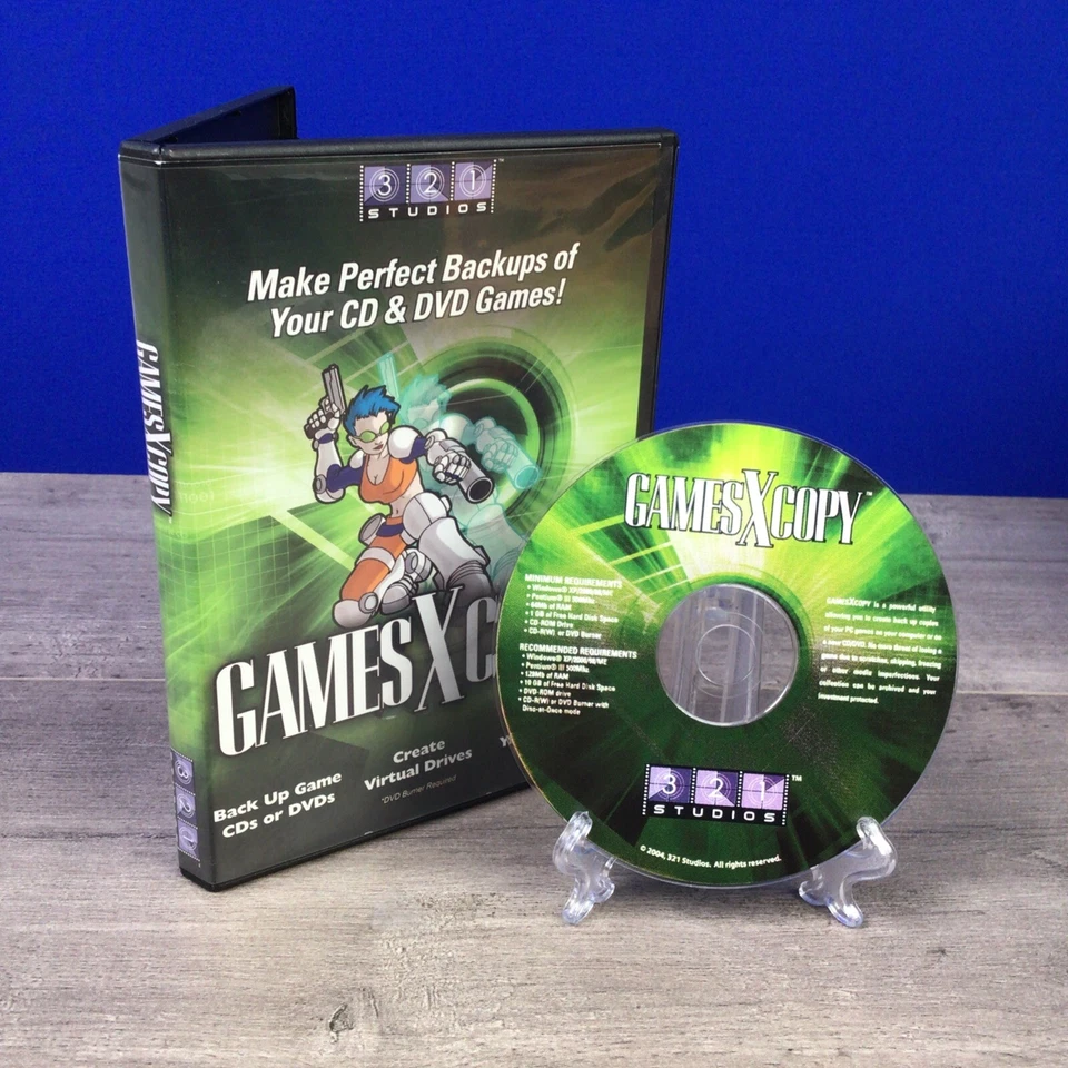 321studios Games X Copy for CD and DVD / PC / Windows / with code - Image 1 of 1