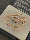 9ct 375 (hallmarked) Rose Gold Circle Of Life Pendant With Choice Of Gold Chain