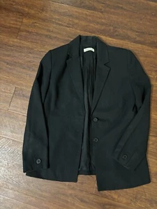 Amanda Smith Black Blazer Jacket Women’s Sz 6 - Picture 1 of 2
