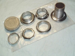 Vintage STRONGLIGHT Competition Fork-Headset Chrome Assembly SEE LISTING - Picture 1 of 5