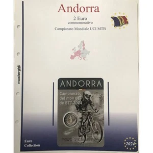 1 Sachet Masterphil Coincard Andorre 2024 Championnat Du Monde UCI MTB - Picture 1 of 1