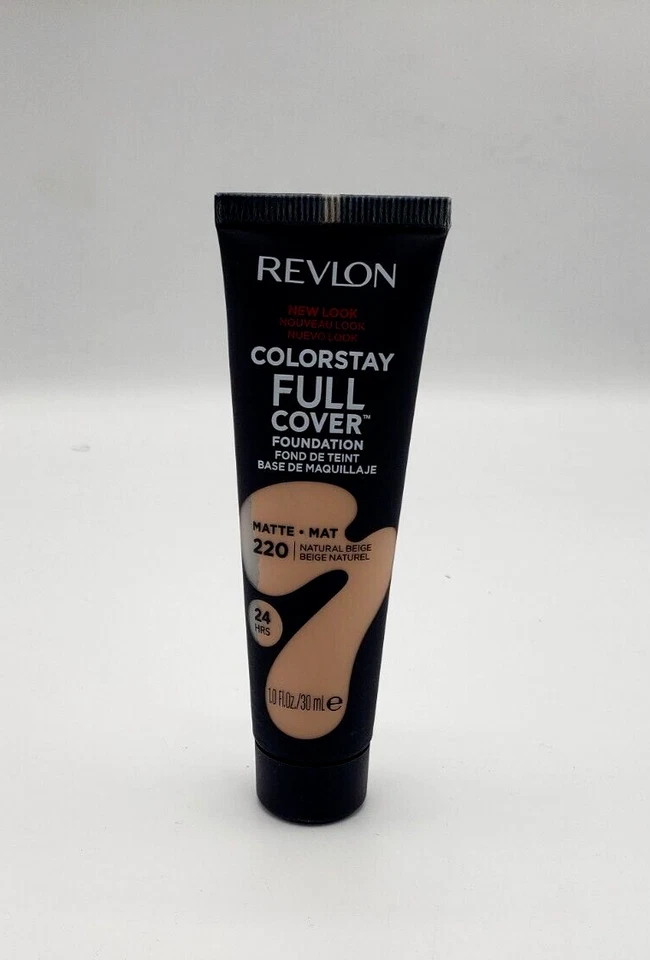 NEW Revlon Colorstay Full Cover Foundation 24HRS Matte- 220 NATURAL BEIGE - Image 1 of 1