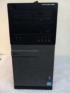 DELL Optiplex 990 Desktop i7-2600, 3.4Ghz, 8GB, Win 10 Pro, Dual DVD RW, 250GB - Picture 1 of 3