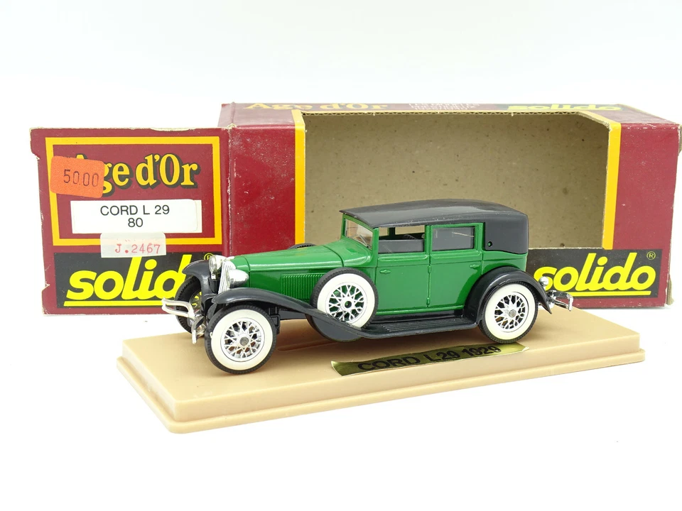 Solido 1/43 - Cord L29 Green 80 - Image 1 of 1