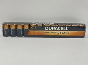 Duracell Coppertop C12 Alkaline Batteries, 12-Pack Exp 2028 New Sealed! - Picture 1 of 9