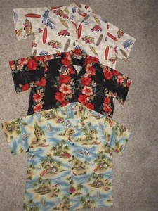 VTG LOT (3) HILO HATTIE THE HAWAIIAN ORIGINAL CAMP SHIRT MEN SZ 3XL BUTTON FRONT - Picture 1 of 8