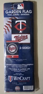 Minnesota Twins Garden Flag 2-Sided MLB Twins Premium Yard Flag 12.5" x 18" - Picture 1 of 2