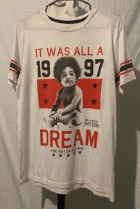 Notorious BIG "It was all a dream" Tshirt Size Medium - Picture 1 of 6