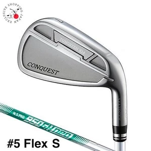 Majesty Conquest 2022 Iron Golf Club #5 23 N.S.Pro 950GH Neo Steel Shaft Flex S - Picture 1 of 6