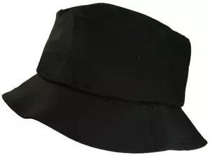 Big Size 3XL/4XL Black FlexFit® Bucket Hat XXXL/XXXXL BIGHEADCAPS - Picture 1 of 1