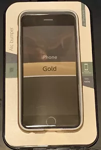Neuf Power Support ARC Bumper Doré Résistant Protection pour Apple IPHONE 6/6s - Photo 1 sur 2