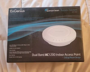 EnGenius EAP1200H Dual Band AC1200 Wireless Access Point Quantum Beam Business - Picture 1 of 10