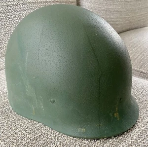 VTG ISRAELI WAR HELMET LINER TAMA M1 G1 STEEL POT INNER CROWN 11744 SWEATBAND - Picture 1 of 9
