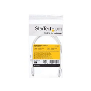 StarTech TBLT3MM1MW 3.3Ft Thunderbolt 3 Cable 4K 100W PD USB-C DP Cable White - Picture 1 of 5