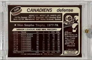1980 1981 TOPPS VAULT Larry Robinson #1/1 MASK NEGATIVE COLOR SEPARATION PROOF - Picture 1 of 2