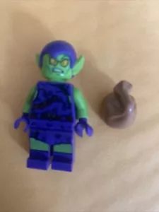 LEGO Super Heroes™ Minifigure Green Goblin Dark Purple Outfit From 76133-94 - Picture 1 of 2