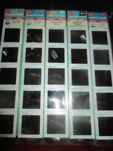VINTAGE Cinque CONFEZIONE DA 5 OGNI DIAPOSITIVE SOUVENIR DEGLI STATI UNITI - #1 - ANNI '70 - Foto 1 di 7
