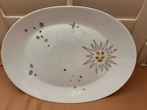 Rosenthal GEMS 15.25" PLATTER, Designed by Raymond Loewy - MCM Atomic Vtg China - Picture 1 of 9