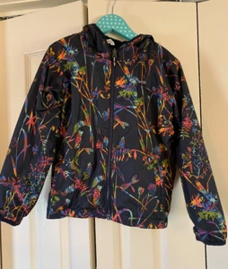 Columbia Girls Reversible Rain Jacket Size XS - Picture 1 of 5