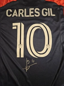 Carles Gil New England Revolution Auto Autographed Jersey MLS Star MVP Spain - Picture 1 of 3