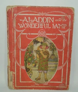 Aladdin and the Wonderful Lamp Children's Book 1915 Hardcover - Picture 1 of 6