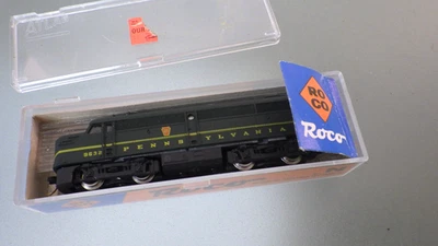 N-Roco Powered ALCO FA 9632 PRR Pennsylvania Locomotive Engine in Used Box MTL's - Image 1 of 4