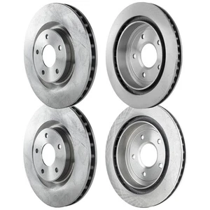 Front & Rear Brake Disc Rotors for Chevy Chevrolet Corvette Cadillac XLR 05-07 - Picture 1 of 16