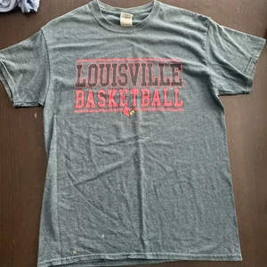 Louisville Cardinals Basketball T-Shirt grau Erwachsene M - Bild 1 von 13