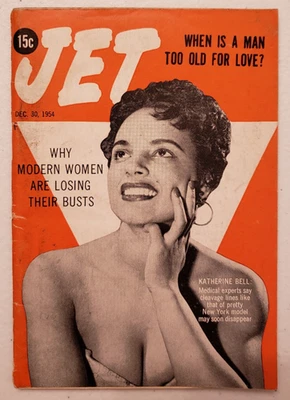 Jet Magazine December 30 1954 Katherine Bell~Christmas~1950s Black History - Image 1 of 4