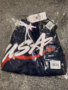 Auténticos Pantalones Cortos Just Don 1996 Juegos Olímpicos de Estados Unidos Mitchell & Ness Talla S Para Hombres Nuevos - Imagen 1 de 13