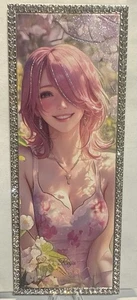 One Piece Sexy Waifu Reiju Ticket Card, Metal Gem Frame, Serial 206/238!  🔥 - Bild 1 von 2