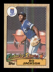 1987 Topps #170 Bo Jackson Future Stars novato radiocontrol Kansas City Royals - Imagen 1 de 2