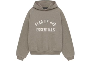 Fear of God Essentials Fleece Hoodie (FW24) "Heather Gray" - Picture 1 of 1